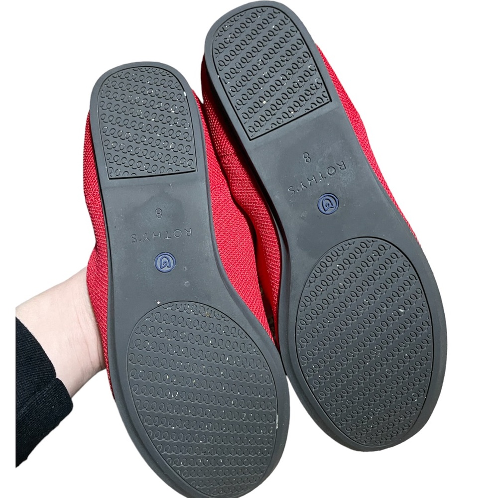 Red Round Toe Rothy’s Size 8 - Picture 3 of 15